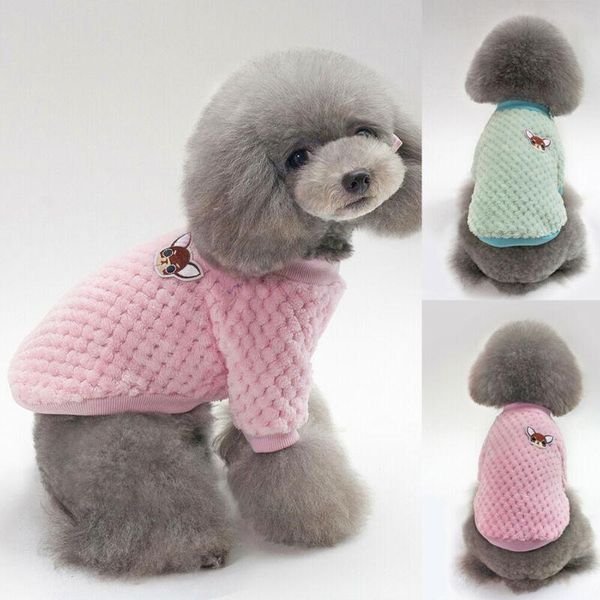 

dog apparel pet puppy small knitted sweater costume clothes jumper vest coat