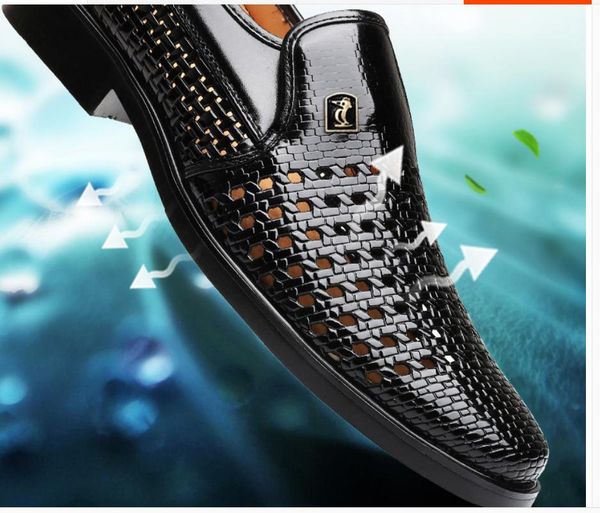 

men's sandals in summer low heel round head @p31, Black