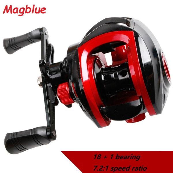 

fishing hooks magblue 1pcs reel water drop wheel explosion proof wire long throw wheels ball grip spool spinning tackle