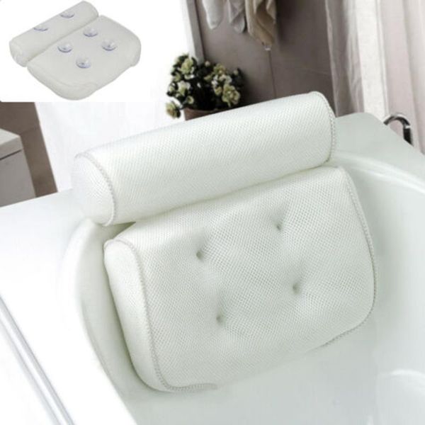

other bath & toilet supplies spa pillow soft thickened headrest bathtub with backrest suction cup neck cushion bathroom accessories take a n