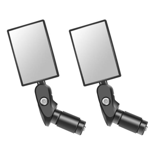 

bike groupsets 2 pcs square rearview mirrors rotatory reflective mirror