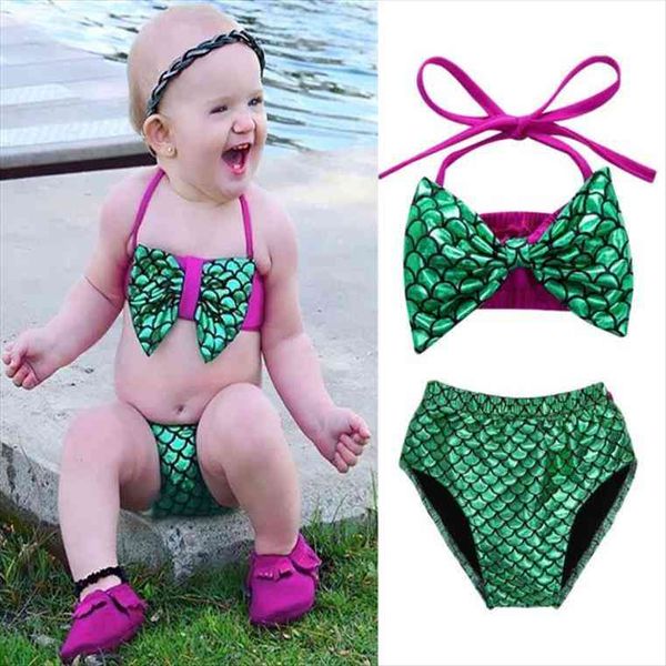 

toddler baby girl print bowknot bikini set 2pcs sleeveless belt vest shorts swimwear swimsuit swimming costume, White