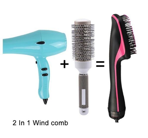 

hair dryers one step dryer and volumizer salon air paddle styling brush negative ion generator straightener curler