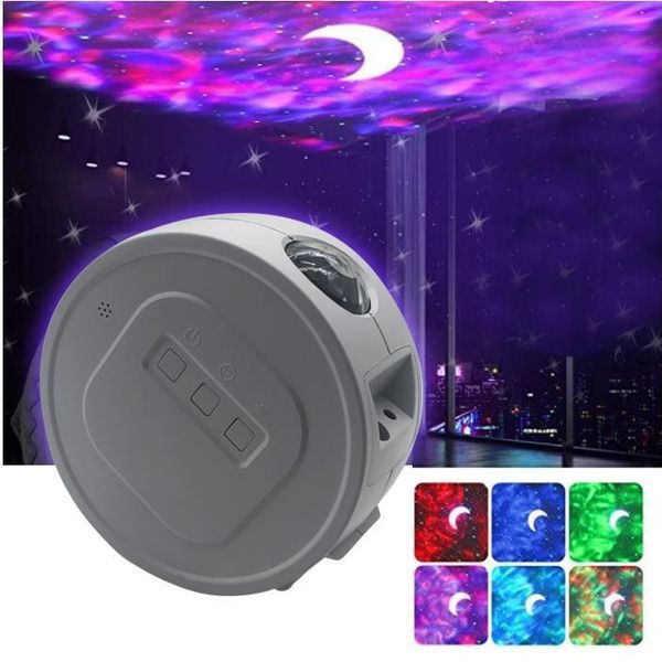 

night lights ocean star projector light withchargeable universe starry sky rotate led lamp colorful flashing kids baby gift