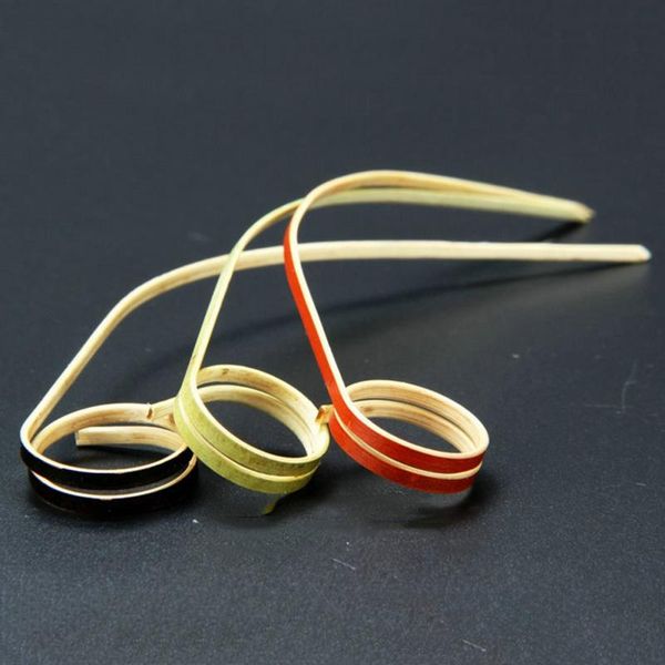 

forks cocktail picks disposable bamboo stick fruit decoration kitchen tool 12cm