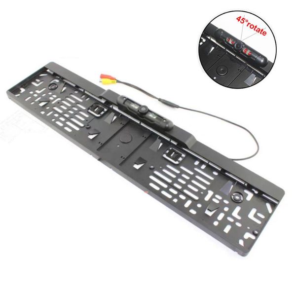 

car rear view cameras& parking sensors reversing camera vehicle waterproof long european license plate accessories backup night vision 45 de