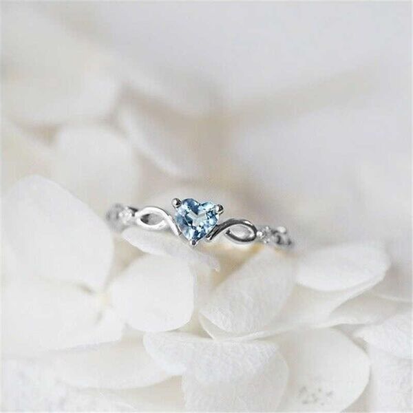 

wedding rings gold silver color small heart ring exquisite fresh ladies engagement jewelly gift band, Slivery;golden