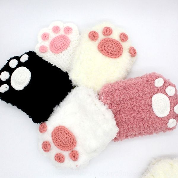

ujub cat glovesh fabricwoven yarnhomemade vibratohwoven tiktok cat gloveshand mittens knitted diy knitted fabricwoven yarnhomemade vibratoh, Blue;gray