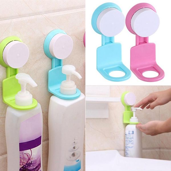 

bathroom storage & organization liquid soap holder hanging rack shower gel bottle strong shampoo hook household wall hanger #8