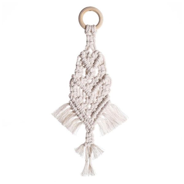 

decorative objects & figurines wall storage shelf woven cotton swing rope wooden plate living room bedroom bathroom rack