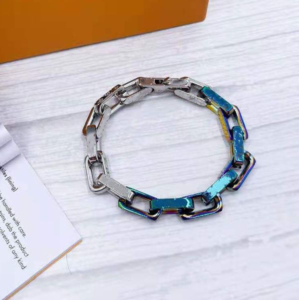 

fashion mans womans beacelets for women wrap cuff slake alloy bracelets couple nature jewelry with box, Silver