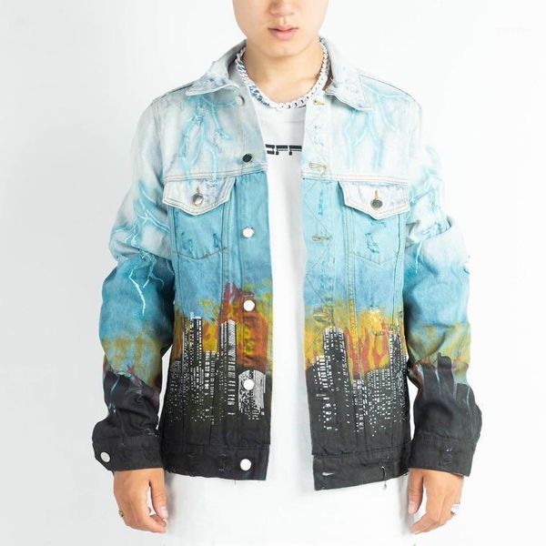 

men's jackets k12346 fashion coats & 2021 runway luxury european design party style clothing, Black;brown