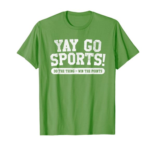 

yay go sports funny sports t-shirt t-shirt, White;black