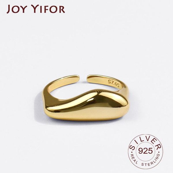 

sterling silver rings for women round vintage wedding trendy jewelry large adjustable antique anillos cluster, Golden;silver