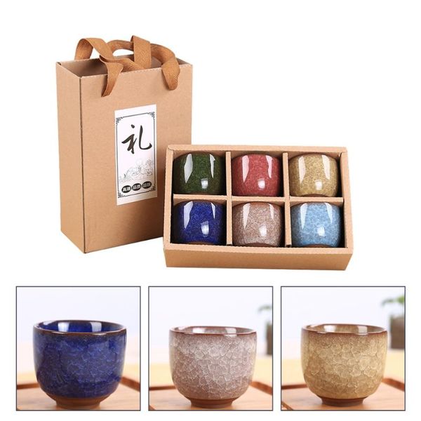 

mugs 6pcs ceramic teaware set premium smooth surface