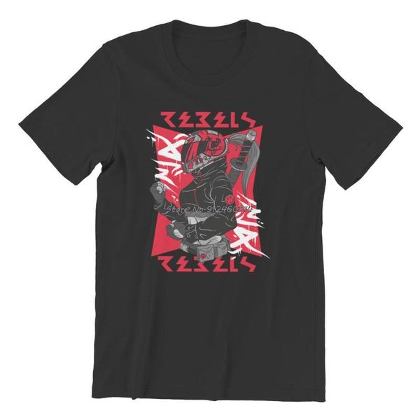 

men's t-shirts t-shirt rebels anime fashion men cotton o-neck tshirt hip hop tees streetwear harajuku, White;black