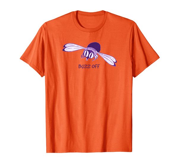 

insect fly bug mosquito buzz off tee t-shirt, White;black