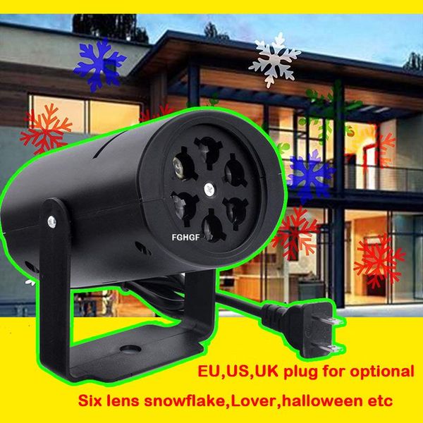

effects dj 6 combinations laser gobos projector indoor lens 4 color rgb decoration light party house xmas