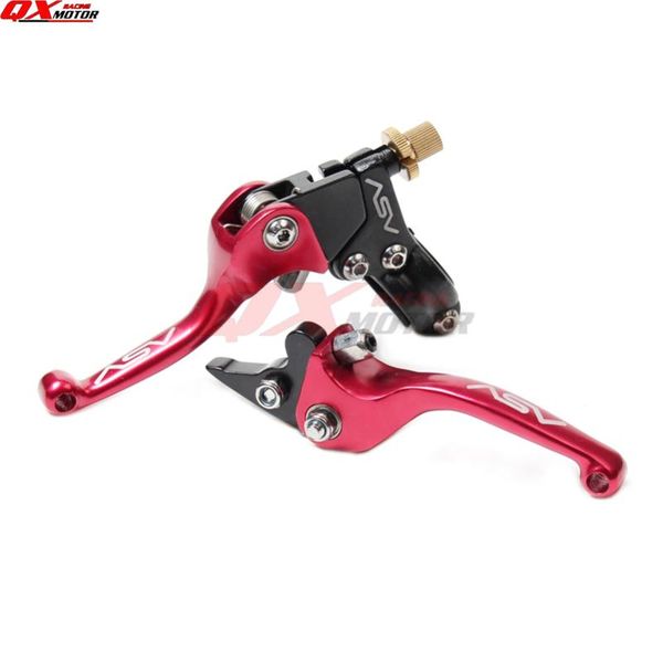 

motorcycle brakes aluminum alloy folding clutch lever brake fit for 50cc 110cc 125cc 140cc pit pro bse kayo dirt bike parts