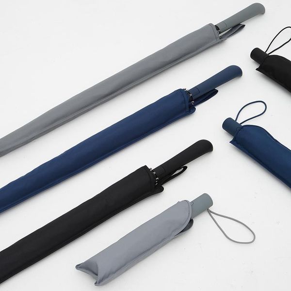 

umbrellas tiohoh japanese style automatic umbrella it series long handle men business golf rain women windproof paraguas