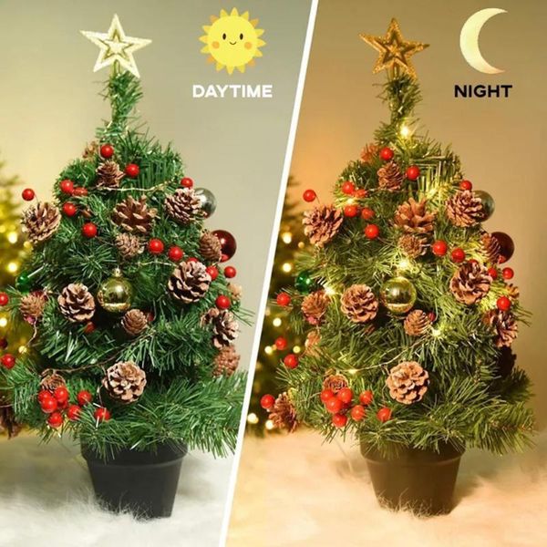

christmas decorations lights pine cones needles bells red fruit decorative string 2022 year