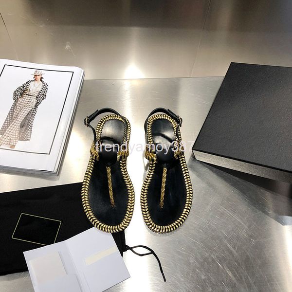 

sandals summer sals women's flat bottoms are fashionable comfortable, korean fairy style leisure women's shoes with feet clamped, Black