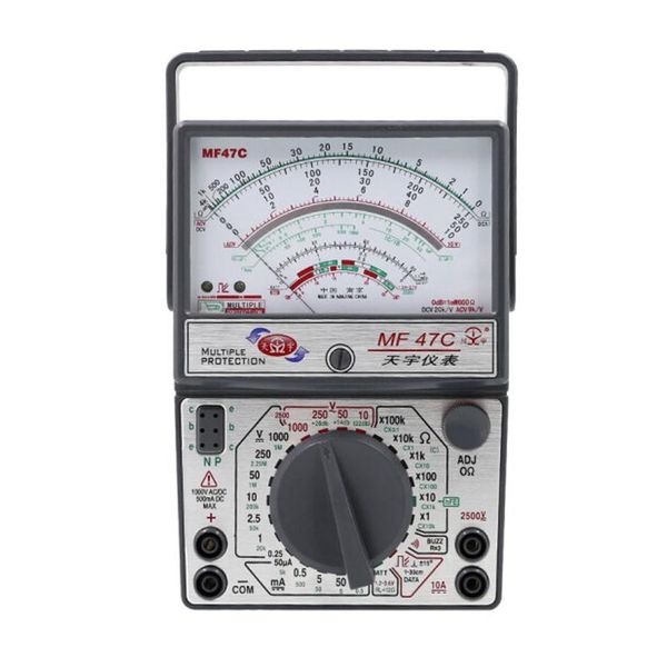 

multimeters mf47c voltage current tester resistance analog display multimeter dc/ac