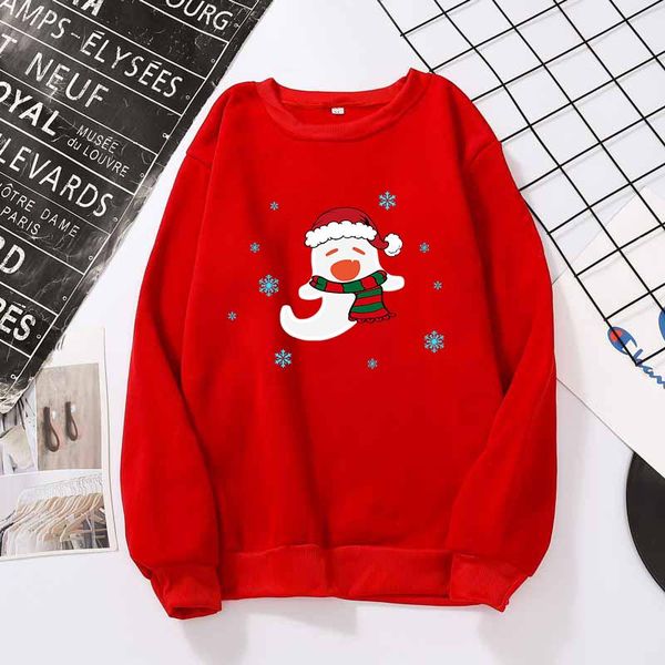 

men's hoodies & sweatshirts merry christmas sweatshirt genshin impact cartoon ghost hoodie harajuku oversized crewneck pullover, Black