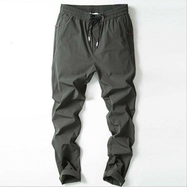 

men's pants classdim solid sweatpants casual trousers elastic waist drawstring armygreen long size 38 srag, Black