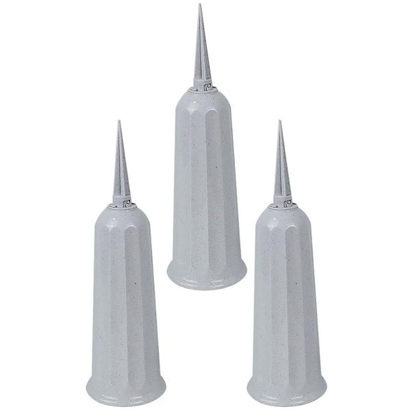 

vases 3pcs grave cone vase flower arrangement container lawn layout props