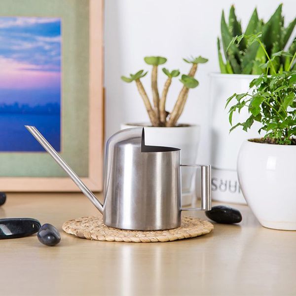 

watering equipments flower sprink long spout stainless steel pot can plants succulent mini garden tools potted plant spray bottles