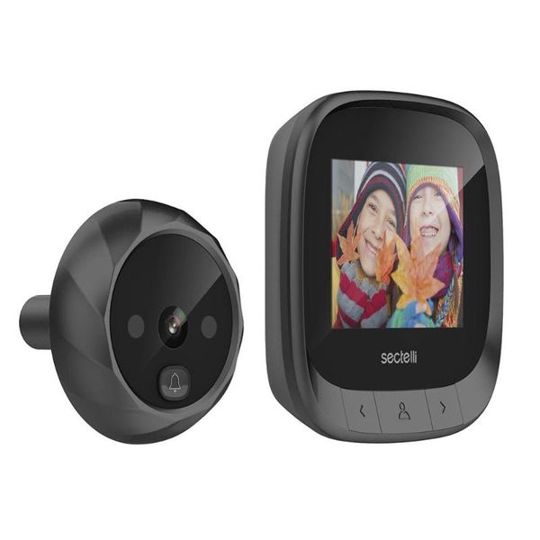 

doorbells simple installation smart doorbell low power consumption security camera wireless call intercom video-eye door ring