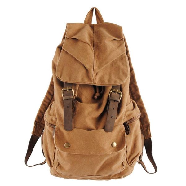 

backpack casual men's bag canvas camera slr pography retro