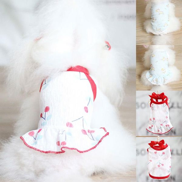 

dog apparel dress comfortable cute clothes cat t-shirt durable pet soft vest puppy shirt accessory size 2xs-2xl