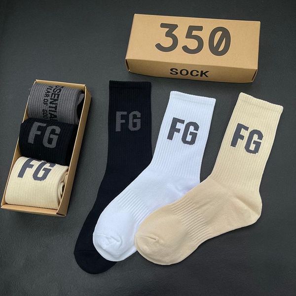 

men's socks 2021 3 pairs/box fashion hip hop match tidal youth men and women male tide street europe limited time discoun, Black