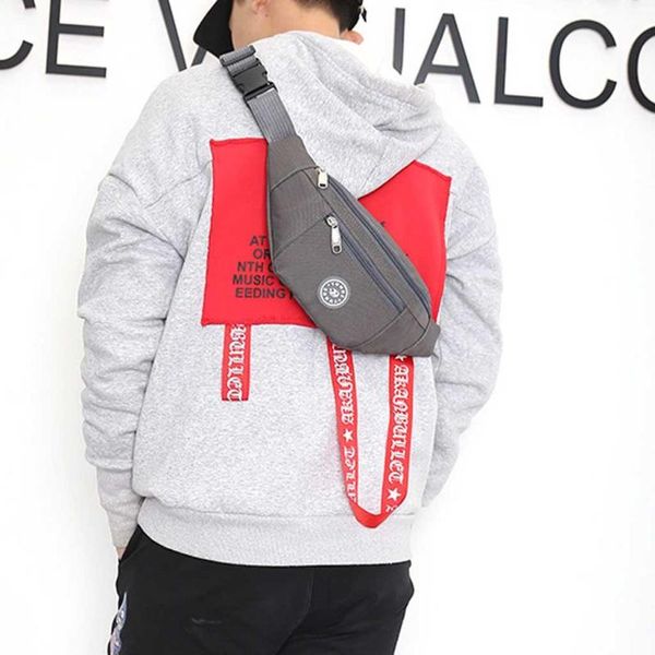 

chain canvas solid color fashion more waist bag bagssolid women crossbody bags and purse mochila feminina