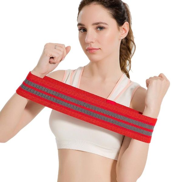 

hip elastic band anti resistance loop exercise strap for stretching size red bands