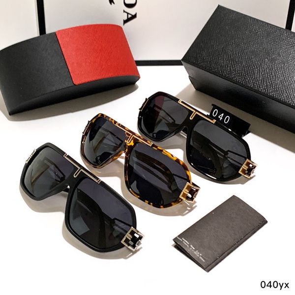 

luxury sunglasses polaroid lens designer womens mens goggle senior eyewear for women eyeglasses frame vintage metal sun glasses with box, White;black