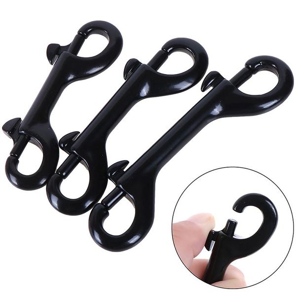 

stainless steel double ended clip hook bolt snap scuba diving buckle kayak paddle leash accessories 90/100/115mm pool &