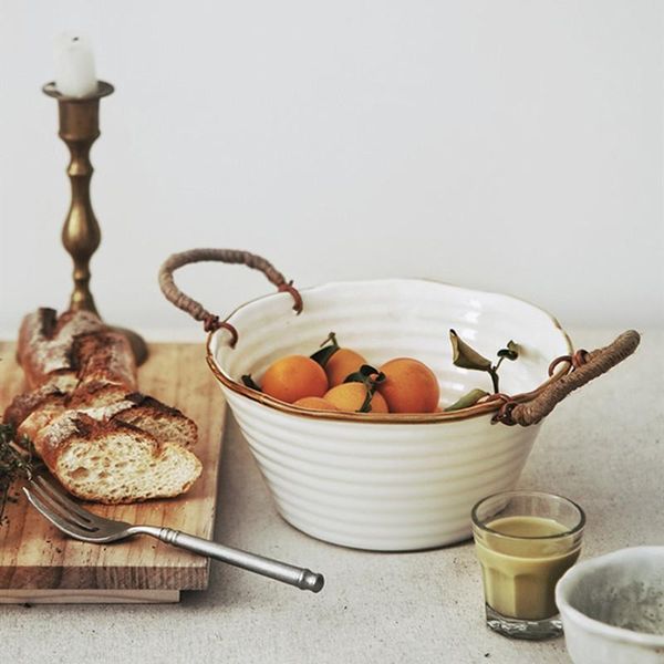 

japanese style retro ceramic bowls and home creative dishes ramen bowl salad tableware