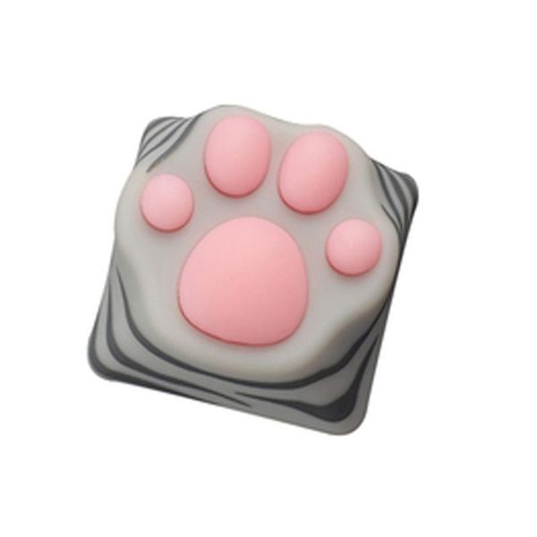 

personality customized abs silicone kitty artisan cat paws pad keyboard keycaps for cherry mx switches keyboards