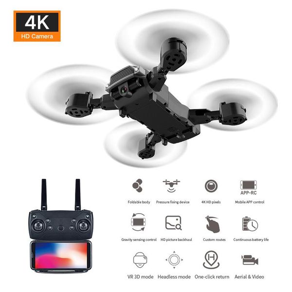 

foldable rc drone quadcopter with hd 4k camera gps wifi altitude hold drones