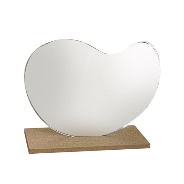 

mirrors irregular acrylic makeup mirror multifunction bathroom for bedroom living room aesthetic dresser home desk decor table top