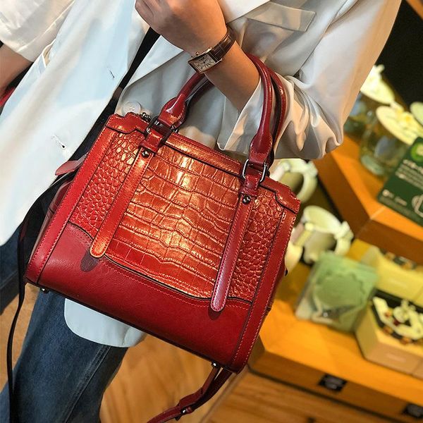 

evening bags real leather female tote bag designers luxury handbags soft cow genuine carry on hand women's trending 2021c1735