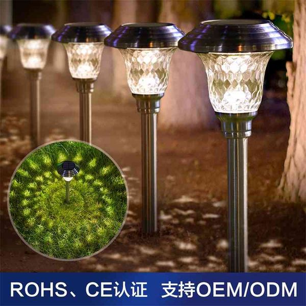 

solar energy courtyard led outdoor waterproof plug in family garden villa lawn lamp
