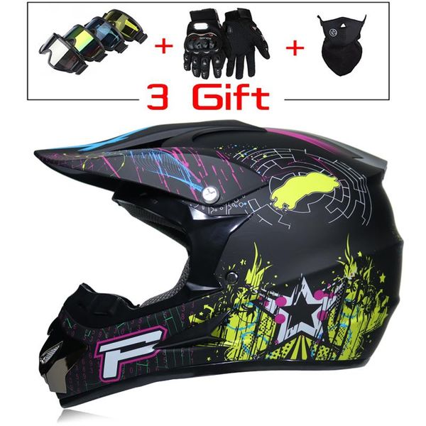 

motorcycle helmets super light offroad helmet racing bicycle children atv bike downhill dh cross capacetes helm casque moto