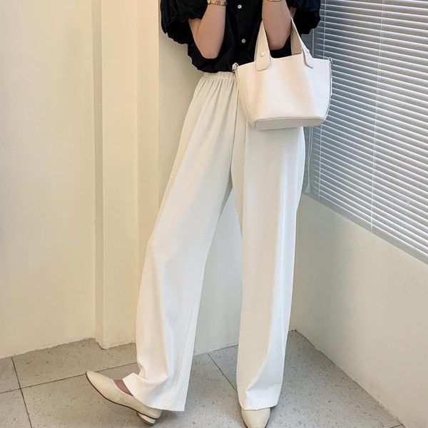 

men's pants solid color pleated sweatpants men women joggers drawstring homme plisse trousers sweat, Black