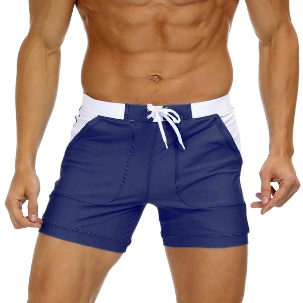 

men's swimwear swimsuit boxer swimming trunks beach pants shorts large size