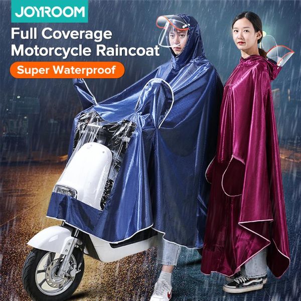 

raincoats joyroom waterproof motorcycle bicycle rain jacket suit poncho driving rainproof hooded raincoat cover