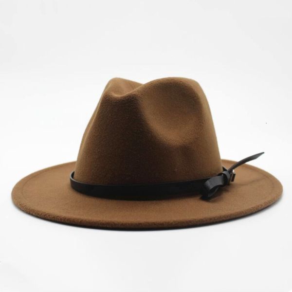 

berets wool jazz hats large brim beach hat panama fedora for women winter black trilby derby burgundy red with belt o3rv, Blue;gray